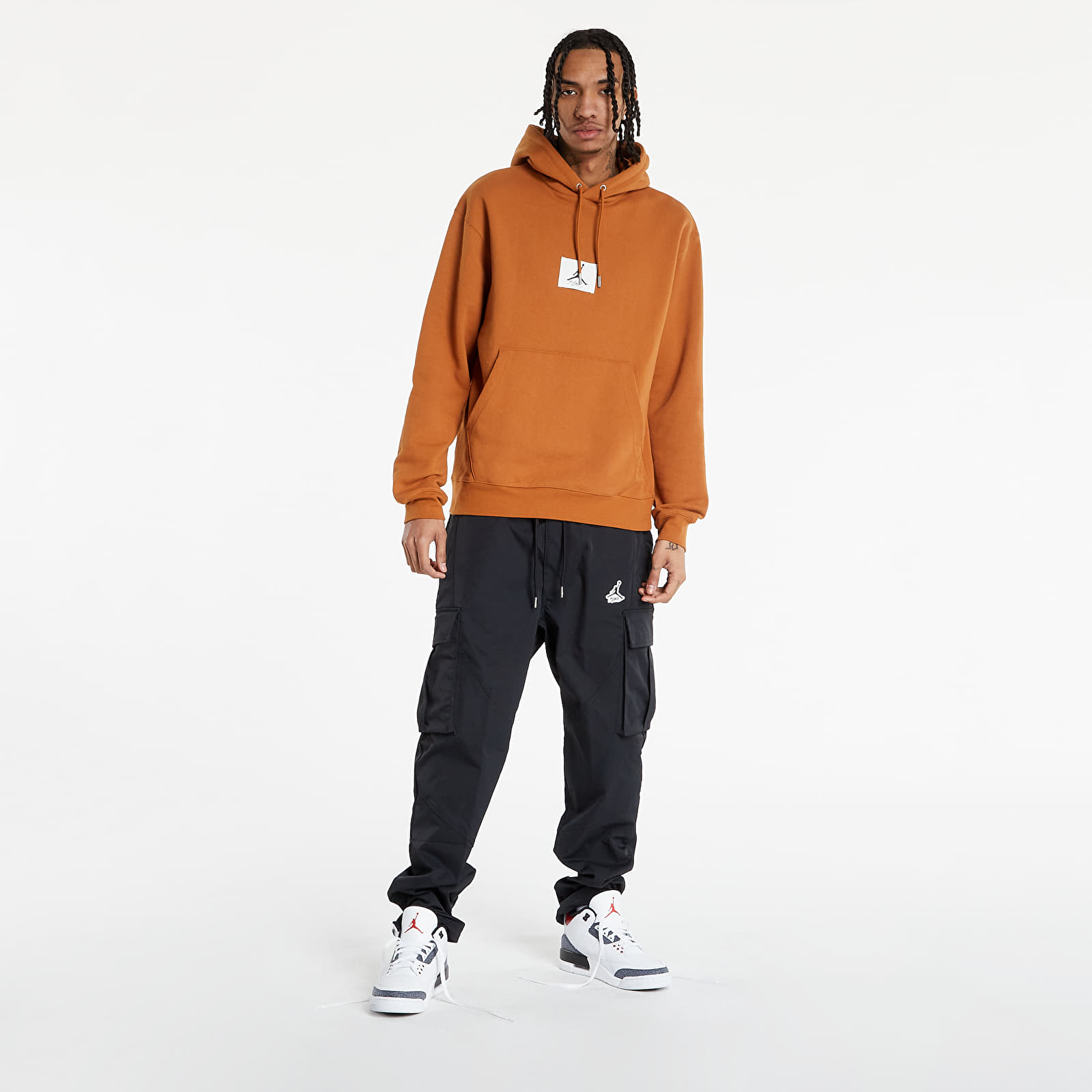Puloverji Jordan Essentials Men's Statement Fleece Hoodie Desert Bronze