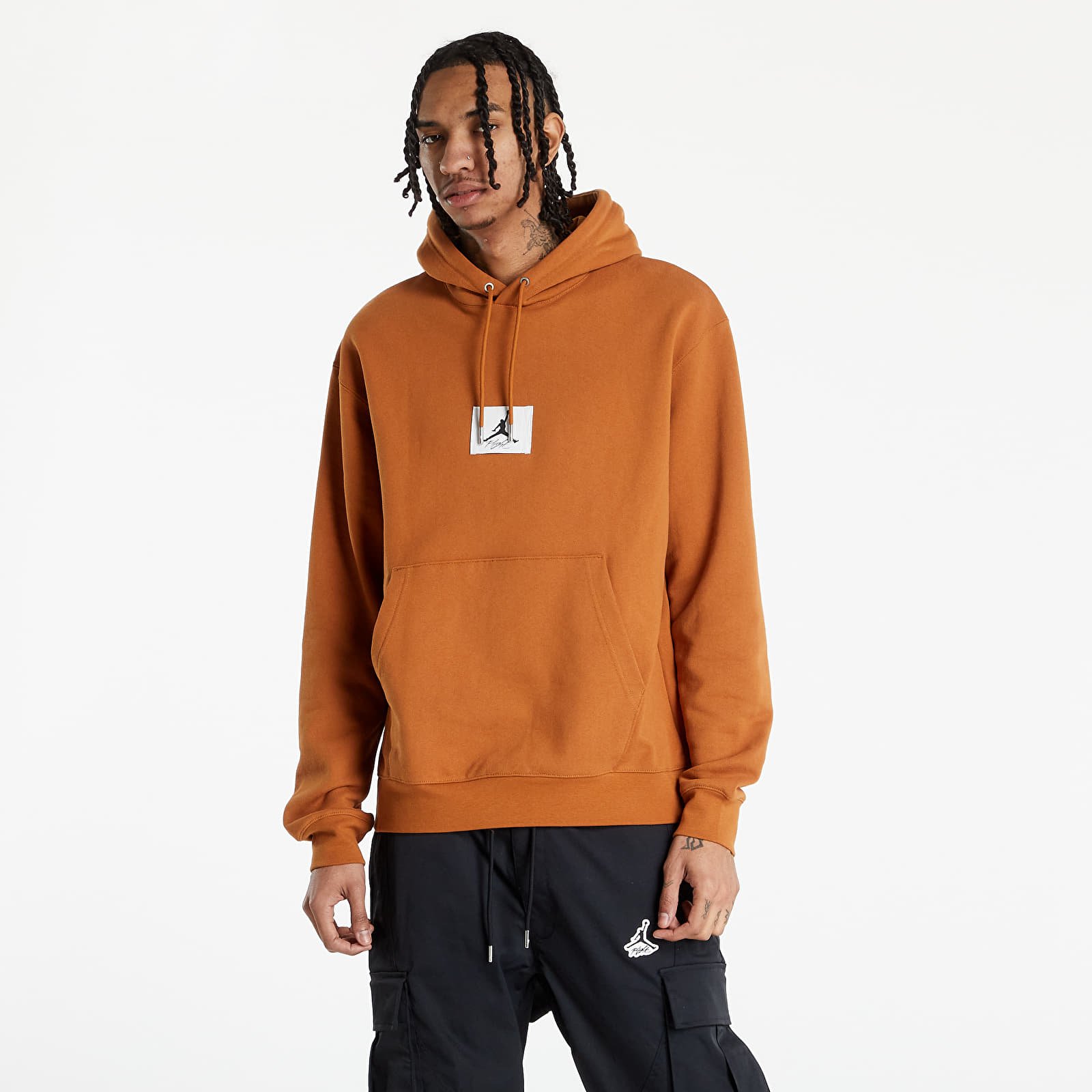 Puloverji Jordan Essentials Men's Statement Fleece Hoodie Desert Bronze