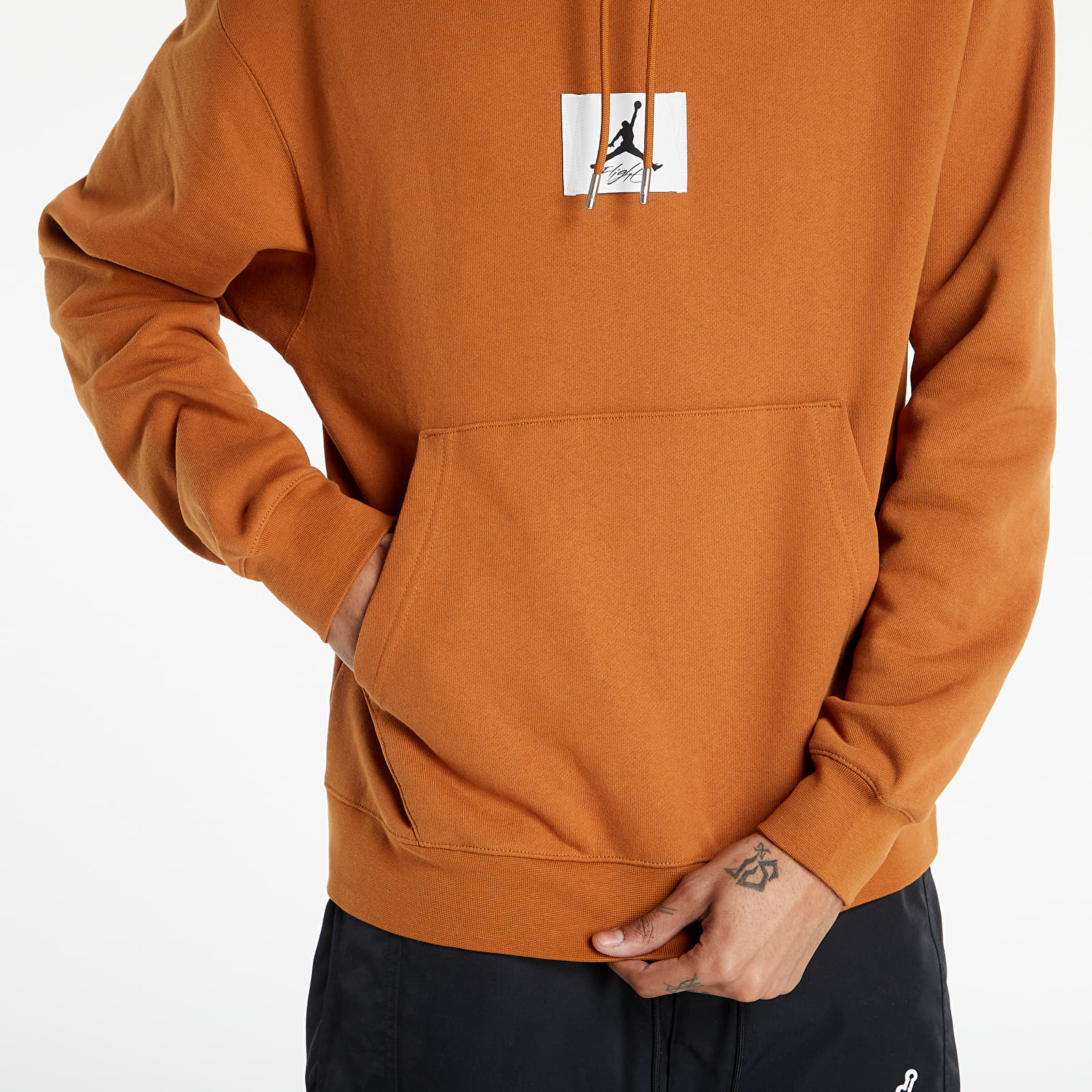Puloverji Jordan Essentials Men's Statement Fleece Hoodie Desert Bronze
