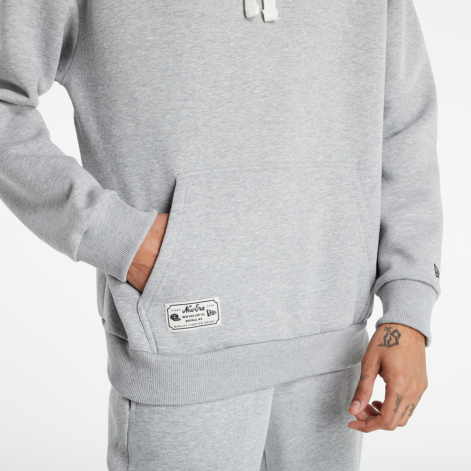 Hoodies and sweatshirts  New Era Heritage Oversized Hoody Light Graphite/ Navy
