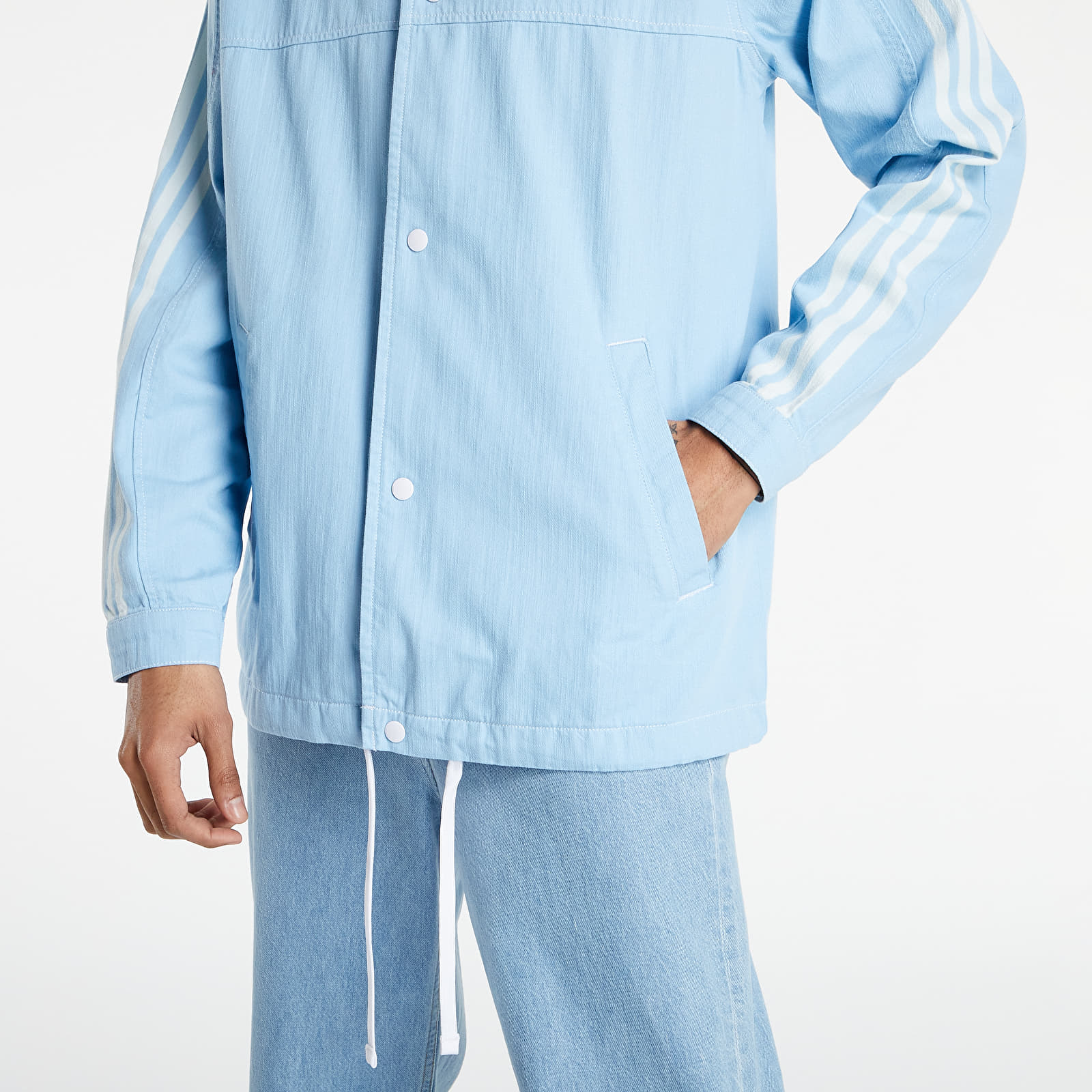 Jackets adidas Denim Jacket Clear Blue