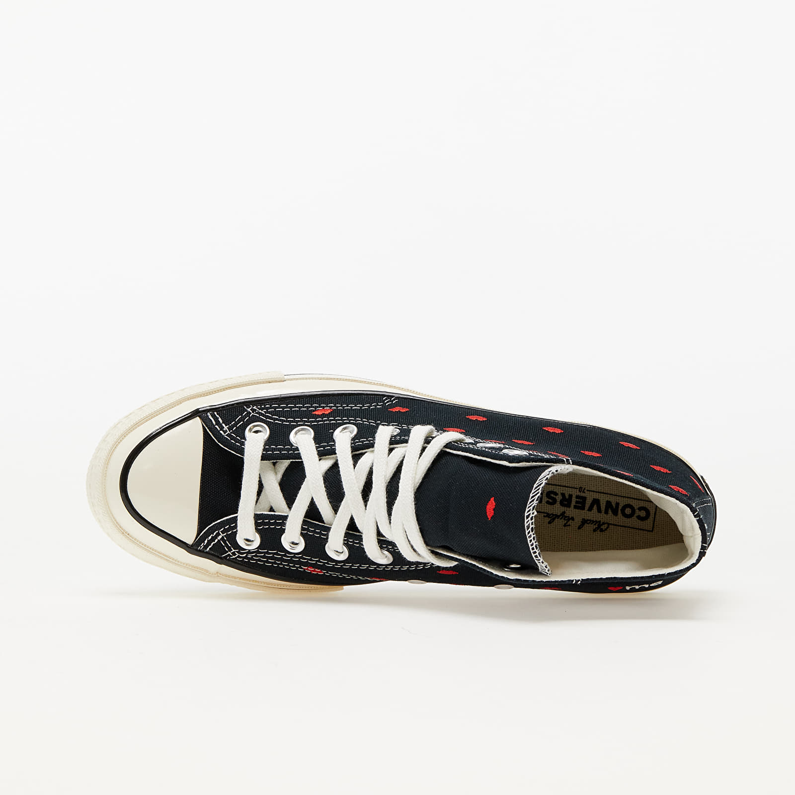 Men s shoes Converse Chuck 70 Black University Red Egret Footshop