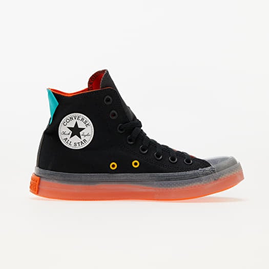 Black orange converse cheap