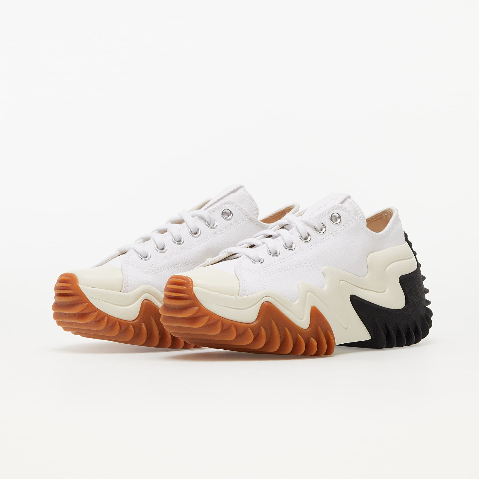 Herren Sneaker und Schuhe Converse Run Star Motion Canvas Platform White/ Black/ Egret