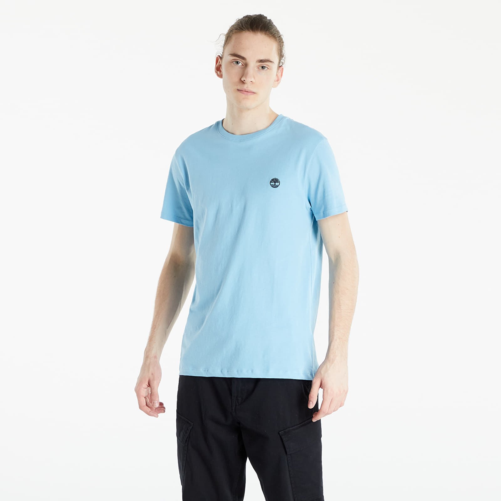 Majice T-shirt Timberland Short Sleeve Dun-River Crew Tee Air Blue