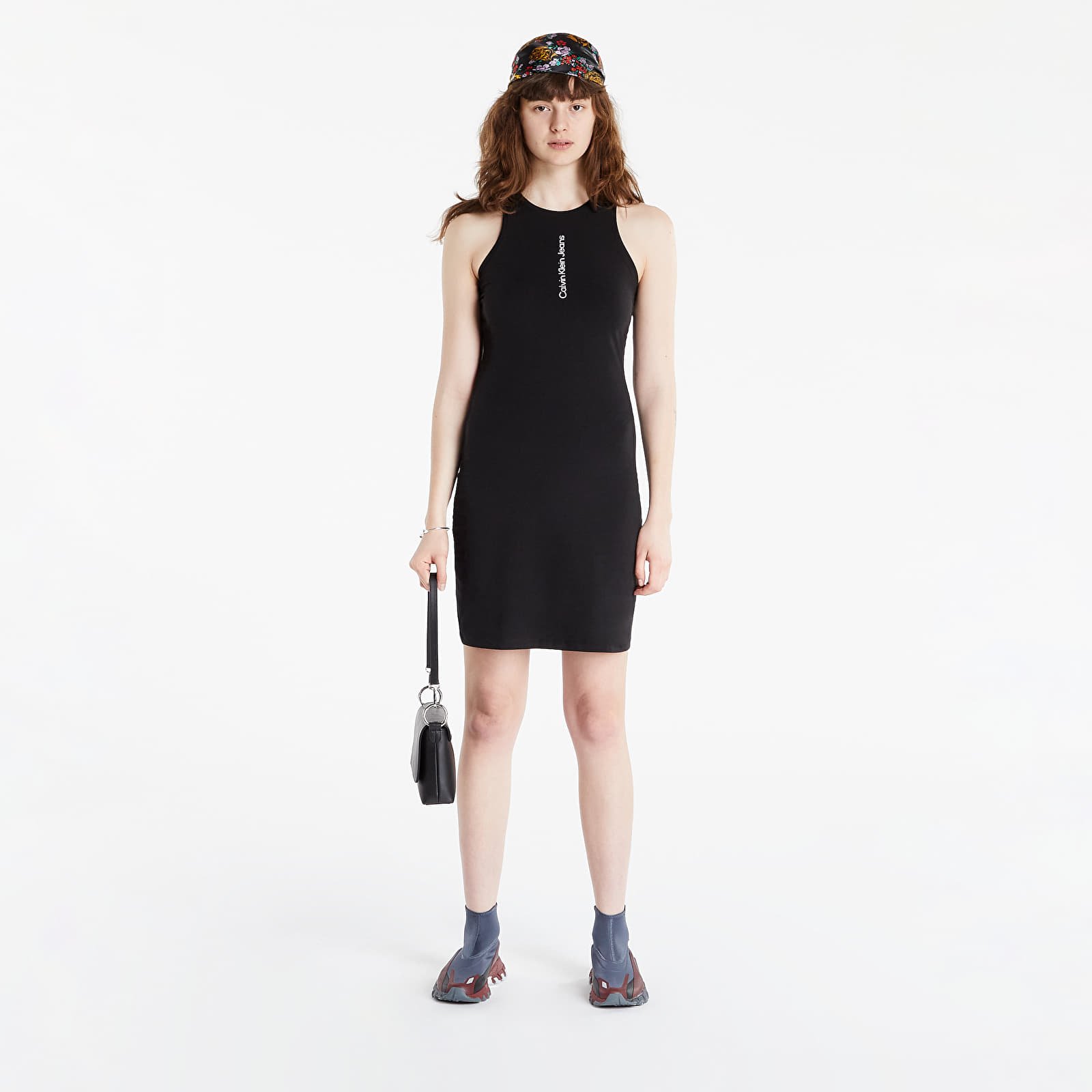 Calvin klein logo tank outlet dress