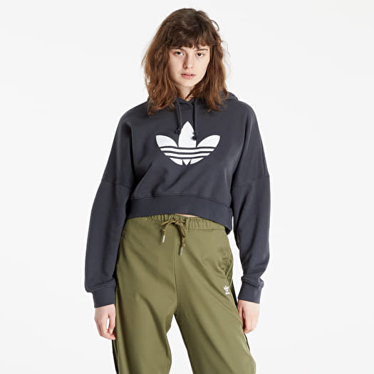 Felpa adidas cropped 2025 hoodie