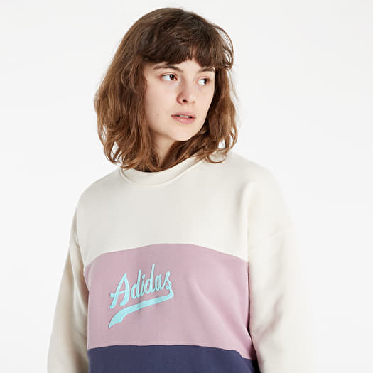 Hoodies and sweatshirts adidas Sweater Wonder White Shadow Navy Footshop