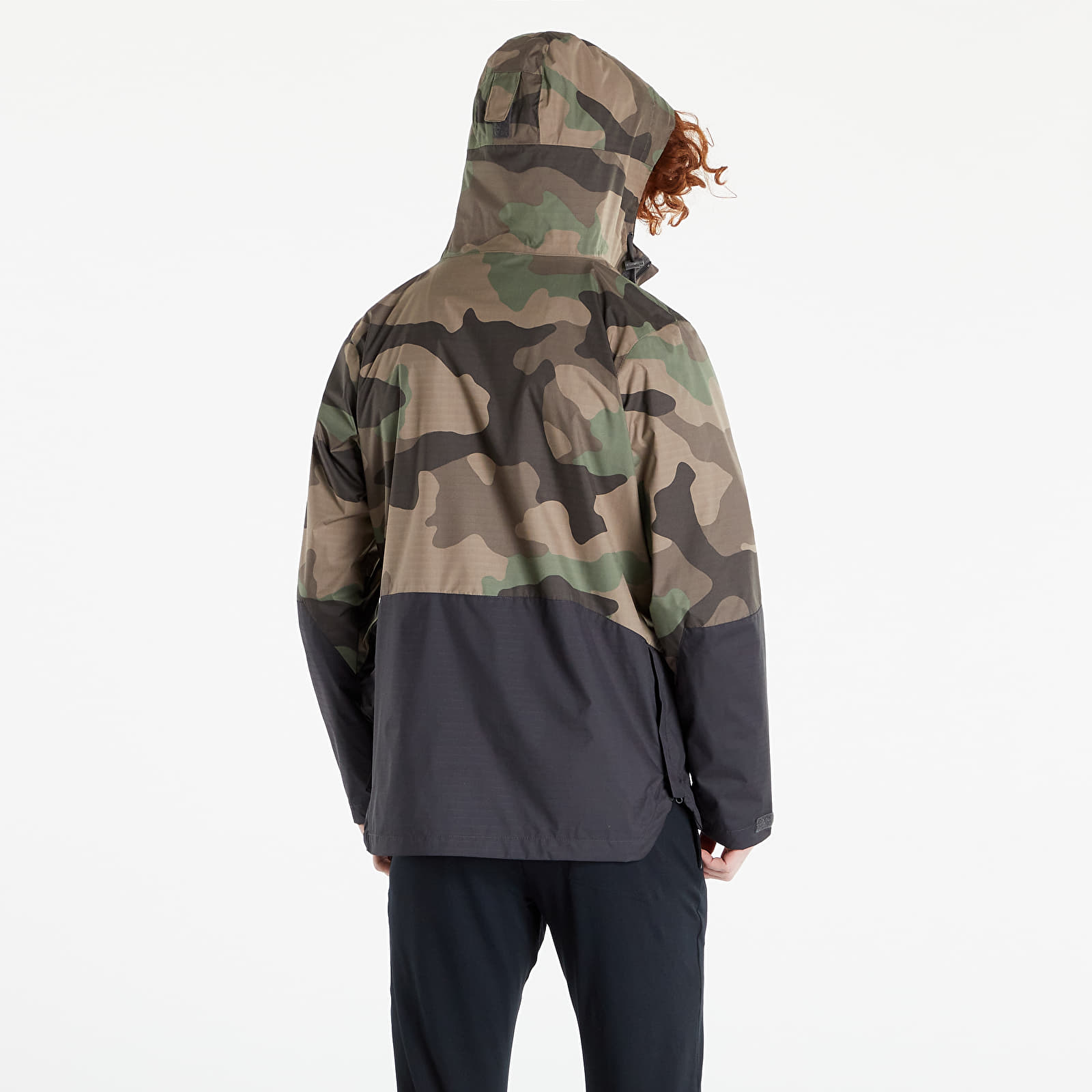 Jakas Columbia Buckhollow Anorak Jacket Camo/ Black