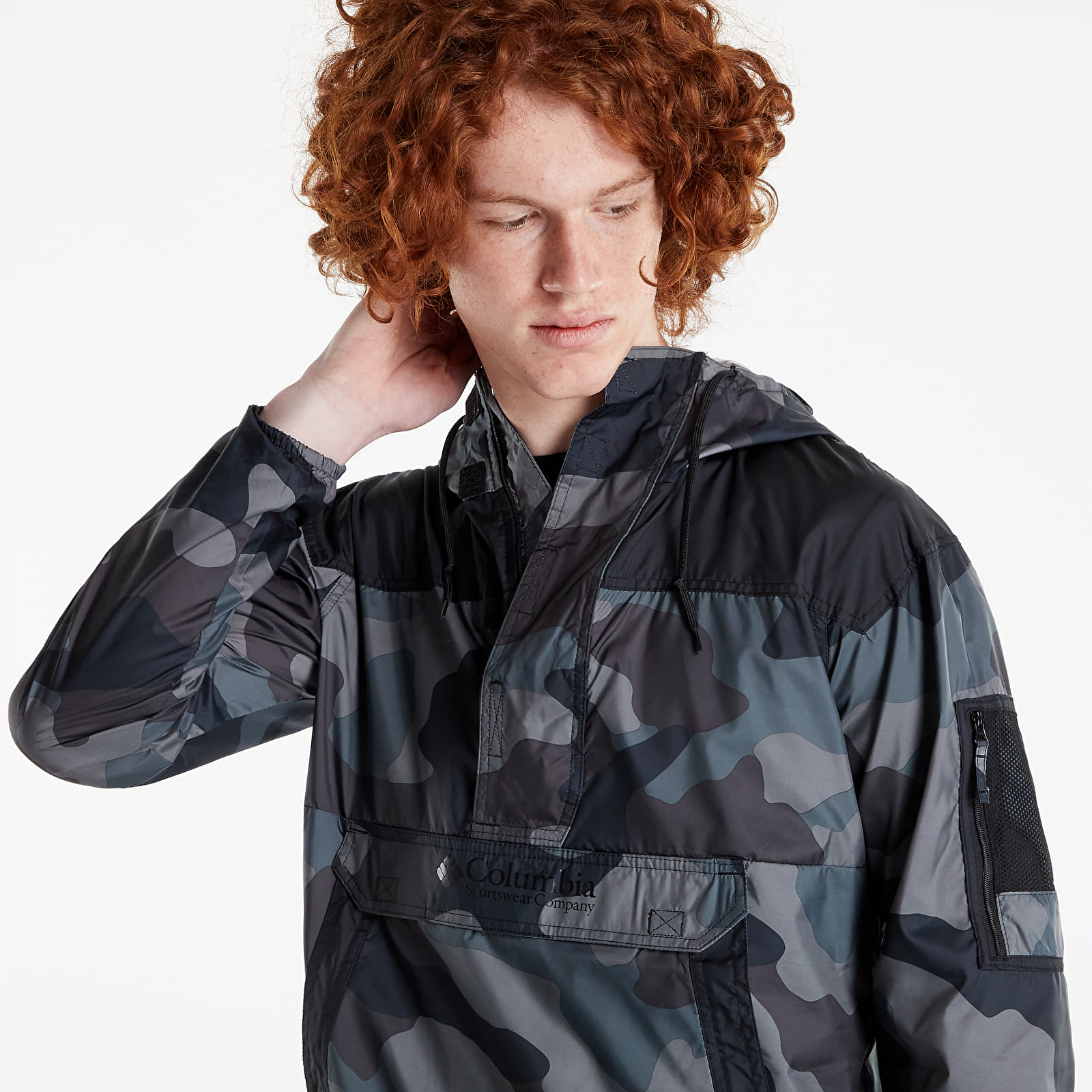 Columbia camo windbreaker 2025