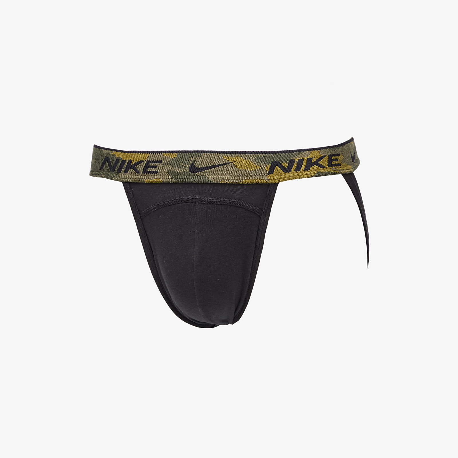 Men's underwear Nike Jock Strap 3 Pack Black/ White Camo/ Olive Camo/ Khaki
