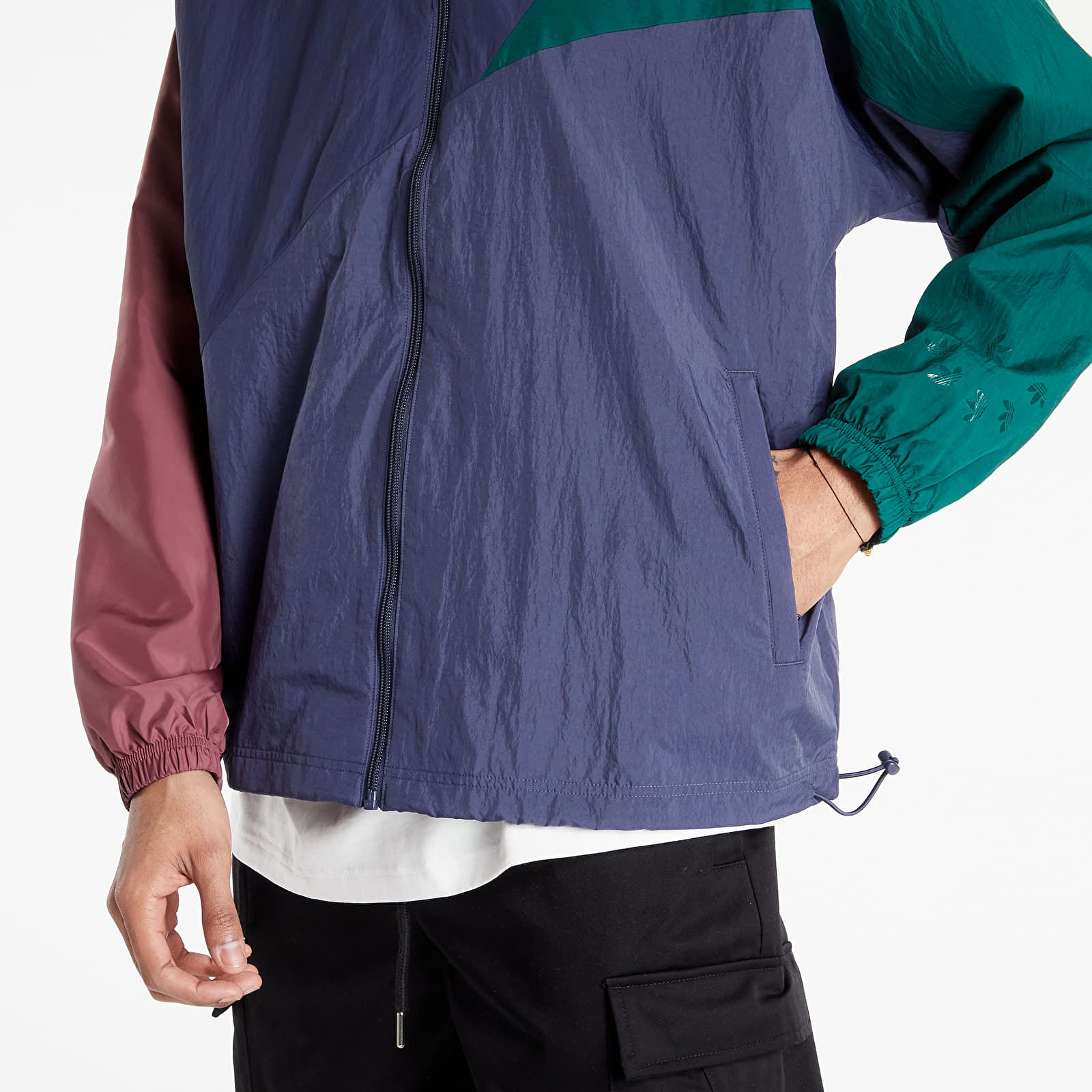 Jackets adidas Adicolor Colorblock Track Top Shadow Navy Crimson