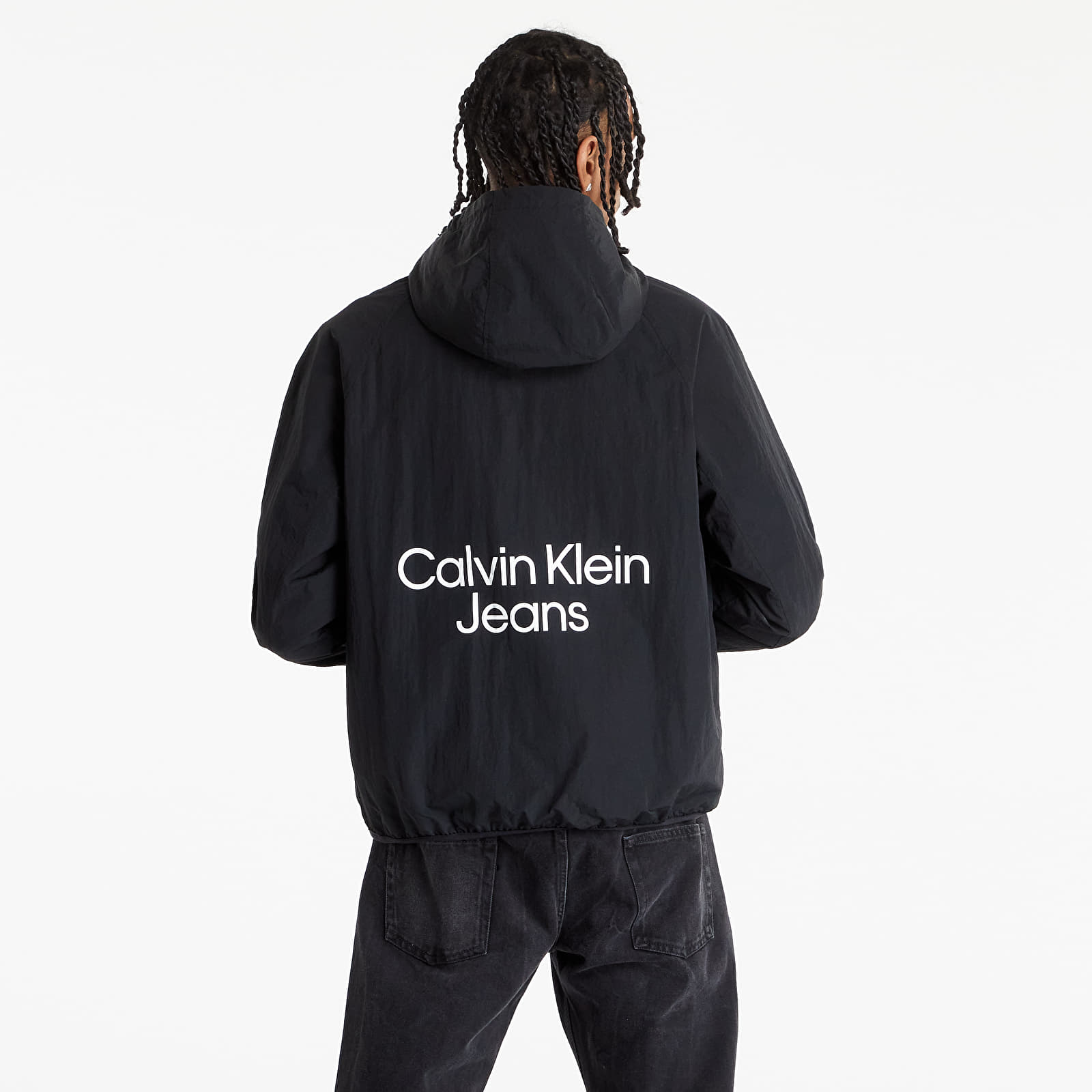 Calvin Klein Jeans Stacked Logo Windbreaker