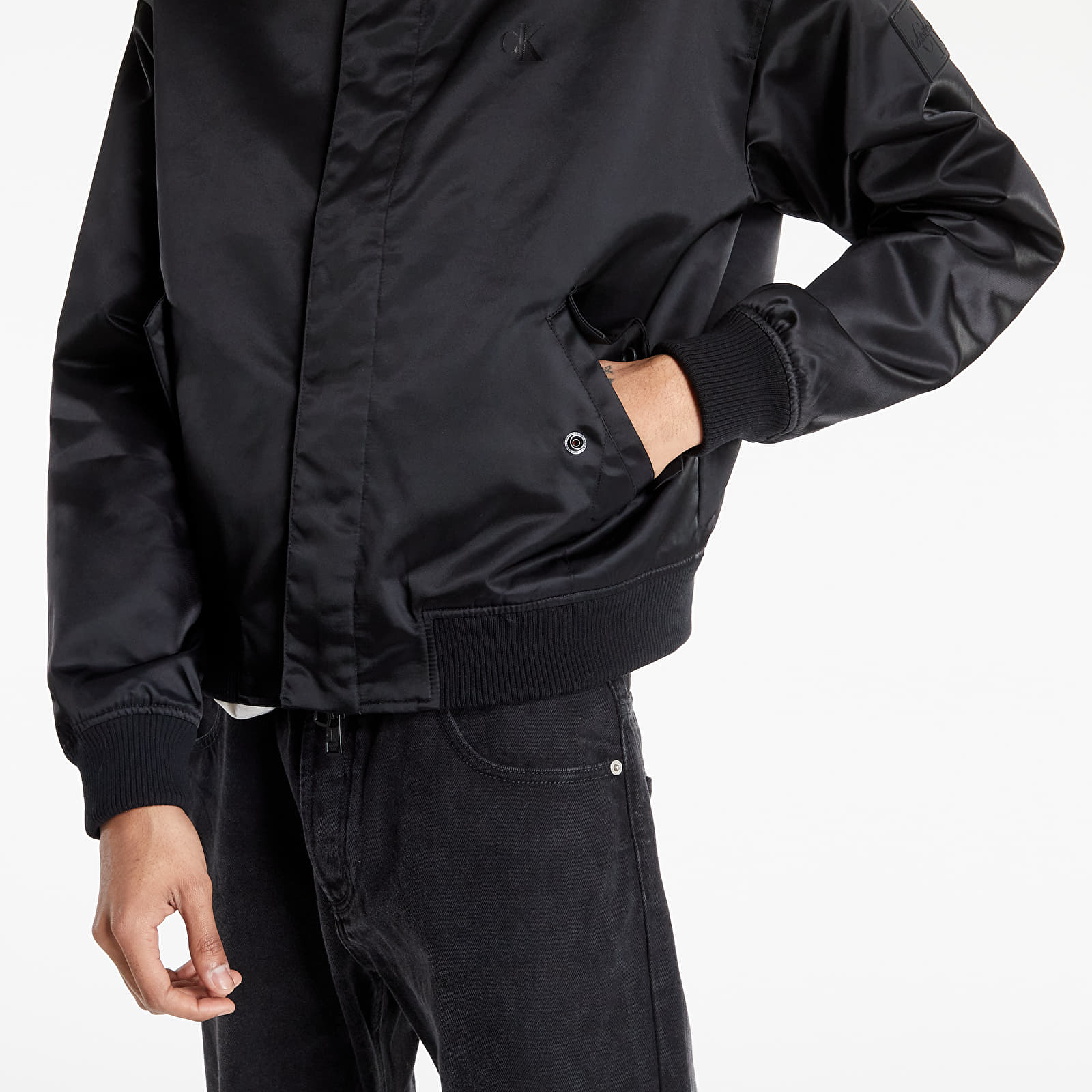 Jackets Calvin Klein Jeans Fashion Bomber Jacket Ck Black