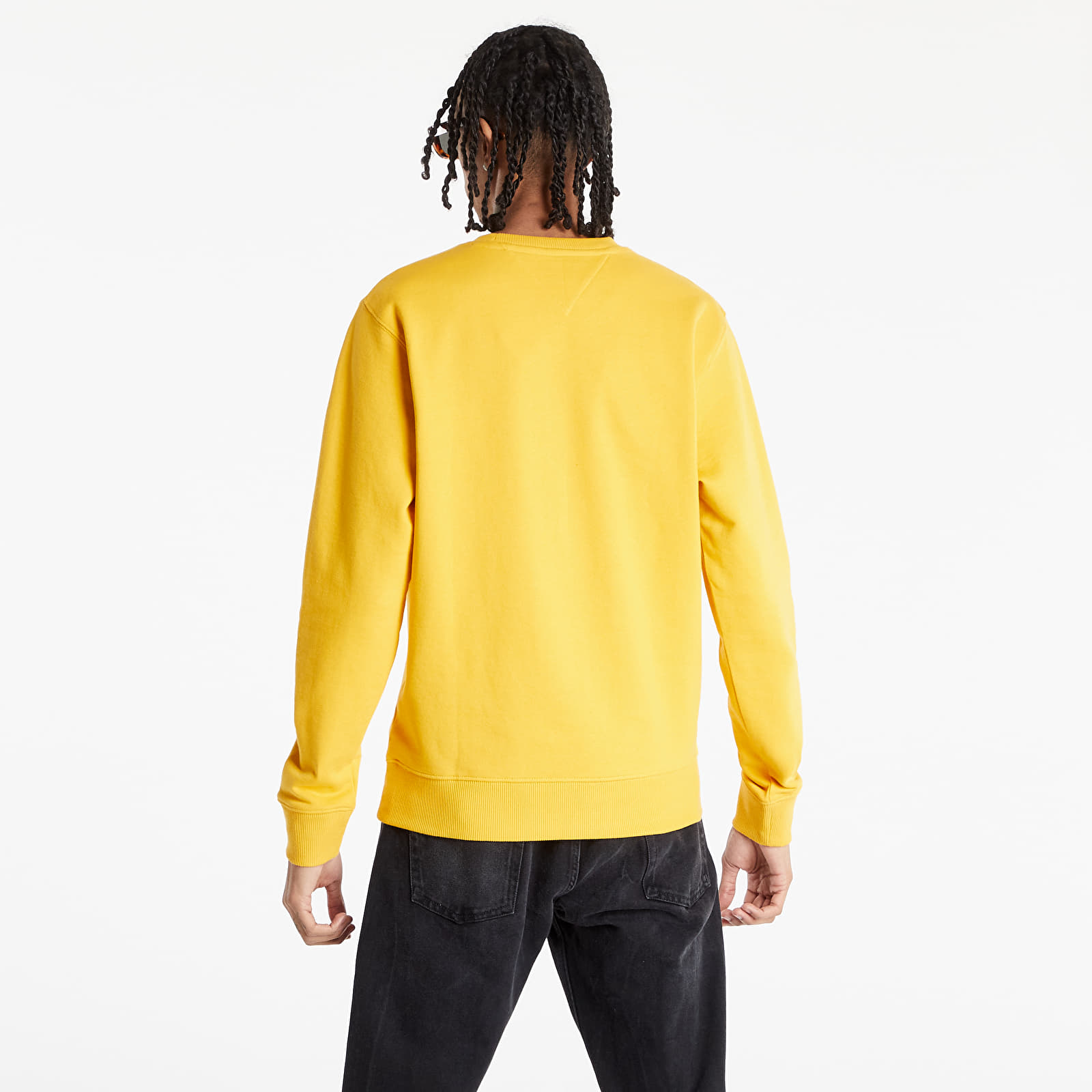 Φούτερ Tommy Jeans Corp Logo Crew Prairie Yellow