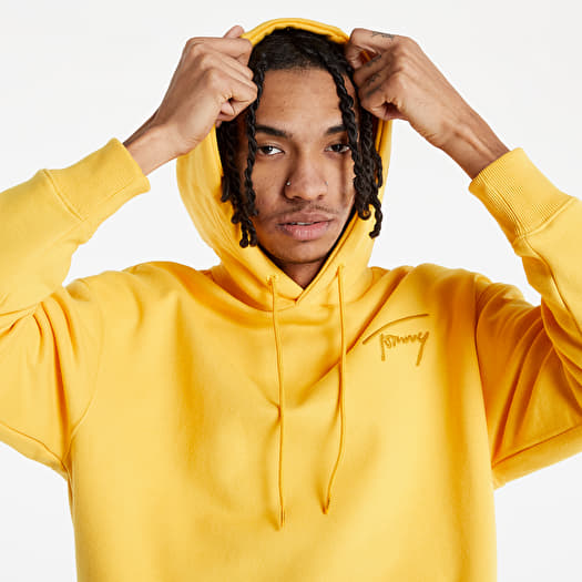 Tommy hoodie yellow on sale