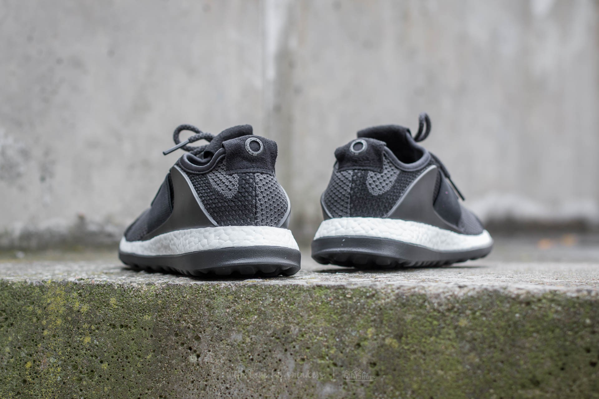 Men s shoes adidas Pure Boost ZG Core Black Charcoal FTW White