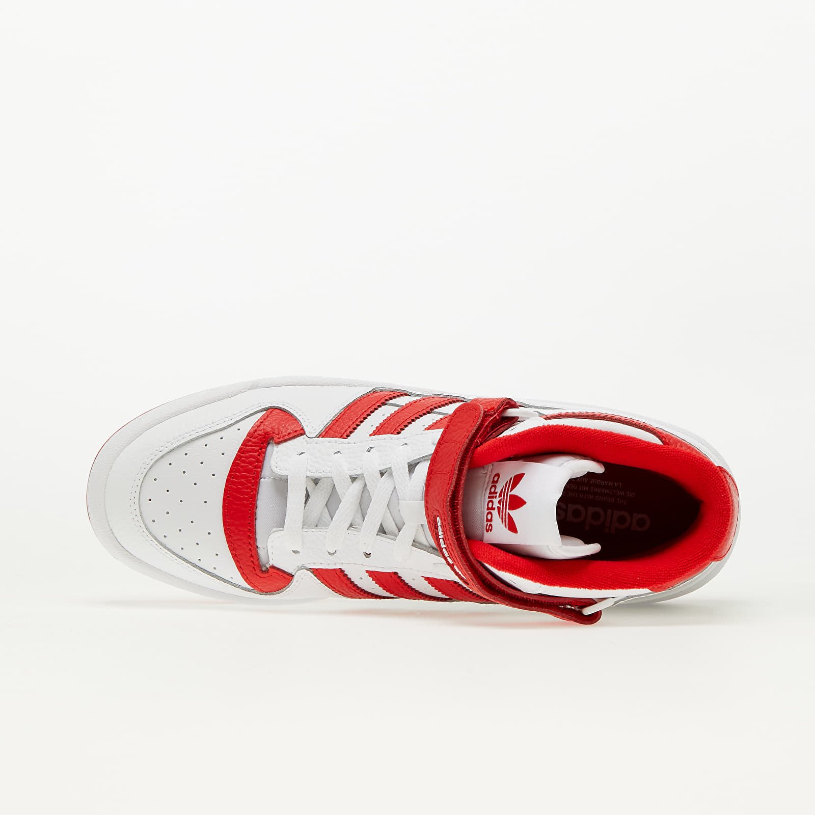 Men s shoes adidas Forum Mid Ftwr White Vivid Red Ftwr White Footshop