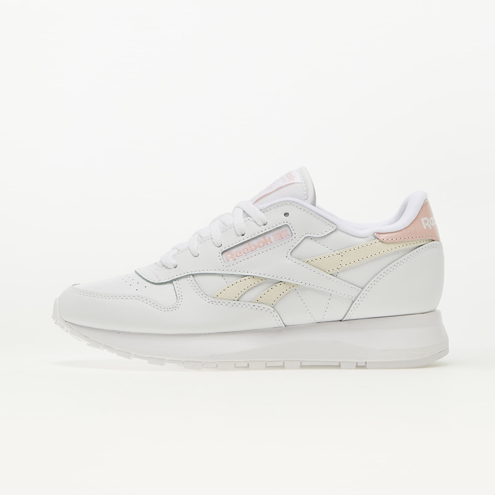 Pink and sale white reebok classics
