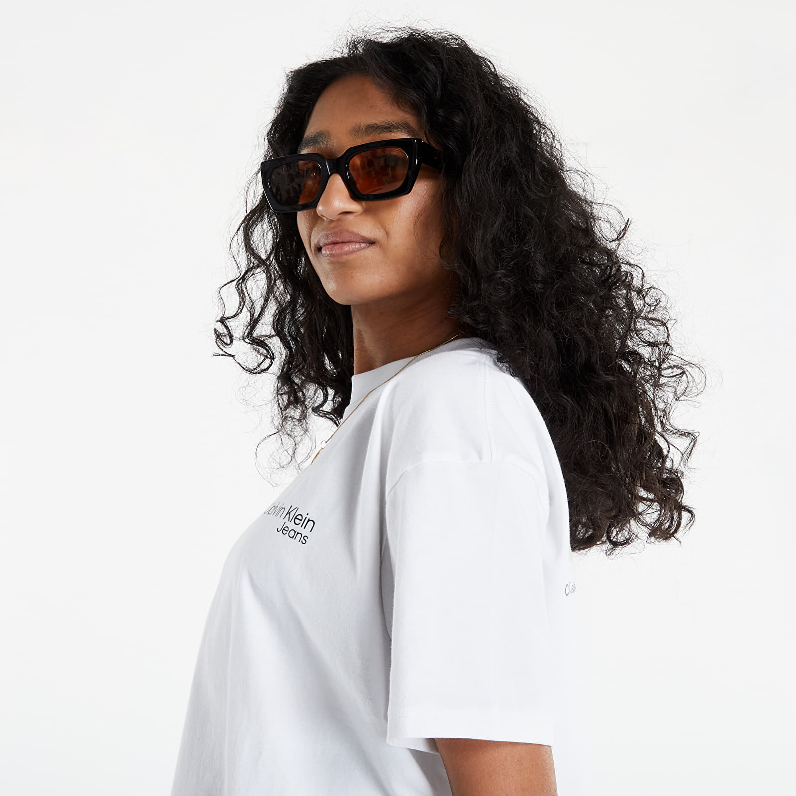 T-shirts Calvin Klein Jeans Back Urban Logo Tee Bright White