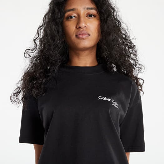 T shirts Calvin Klein Jeans Back Urban Logo Tee Ck Black Footshop