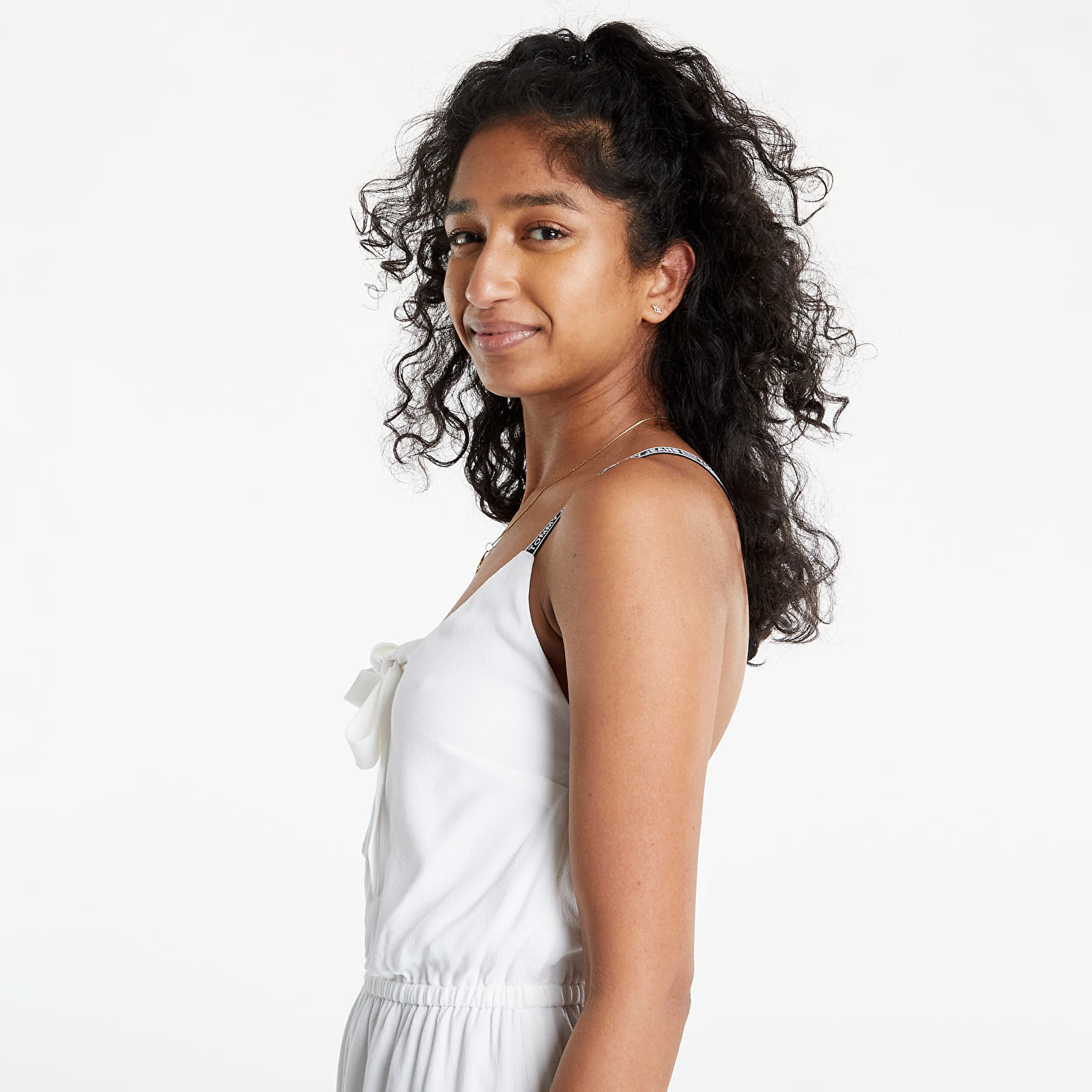 Dress Tommy Jeans Essential Strappy Dress White