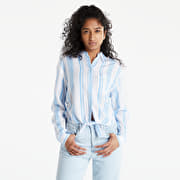 Shirts Tommy Jeans Front Tie Stripe Shirt Blue Crush/ Multi | Footshop