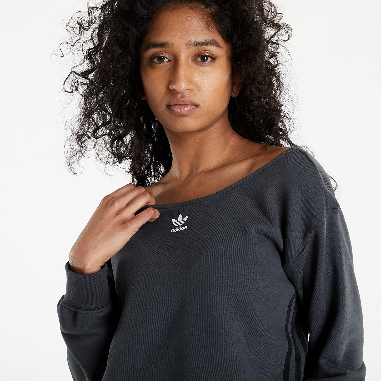 Wide neck cheap slouchy sweatshirt