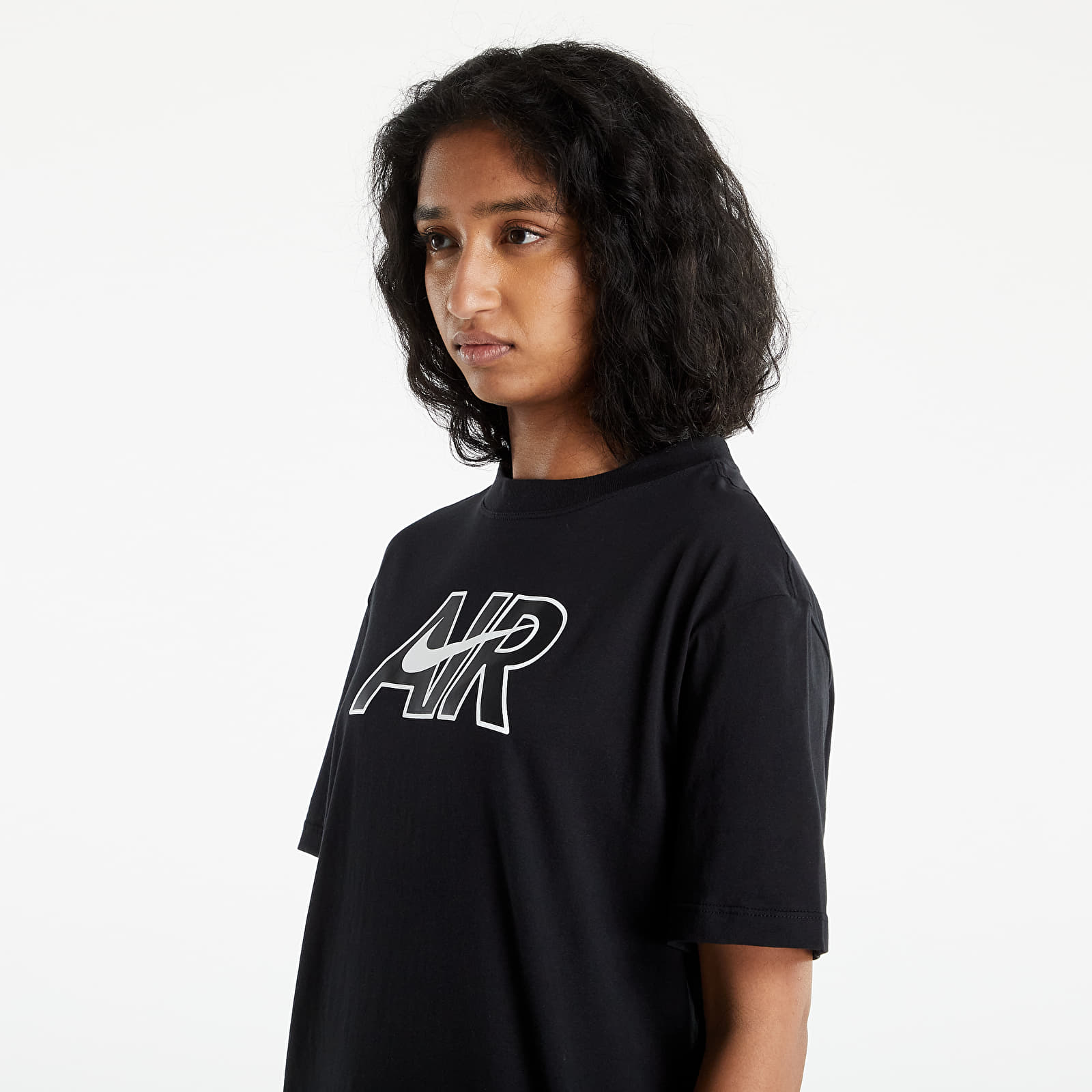 Pólók Nike NSW Tee Bf Nike Air Black