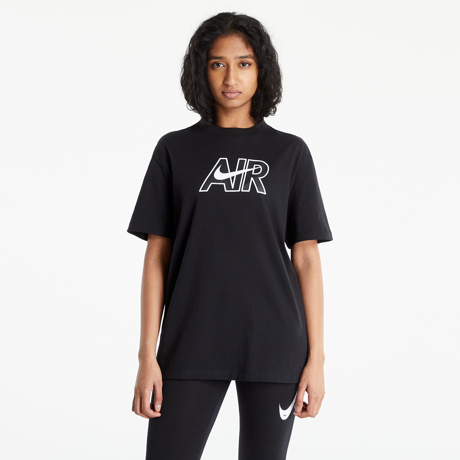 Pólók Nike NSW Tee Bf Nike Air Black