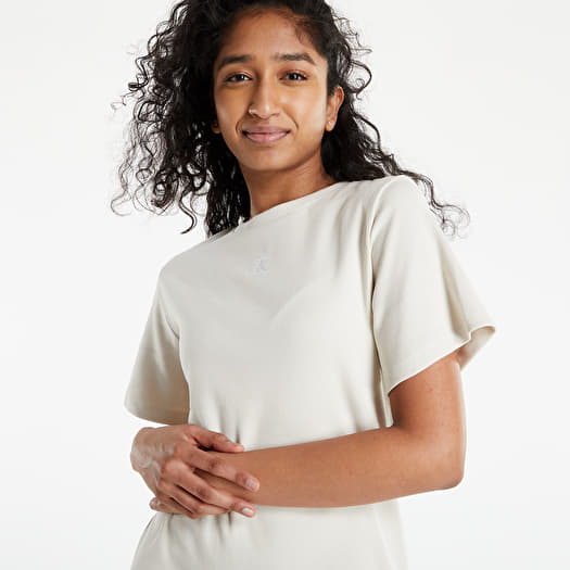 white medieval dress Historically Inspired Sheer Smocked Chemise Dress in White Floral Cotton S