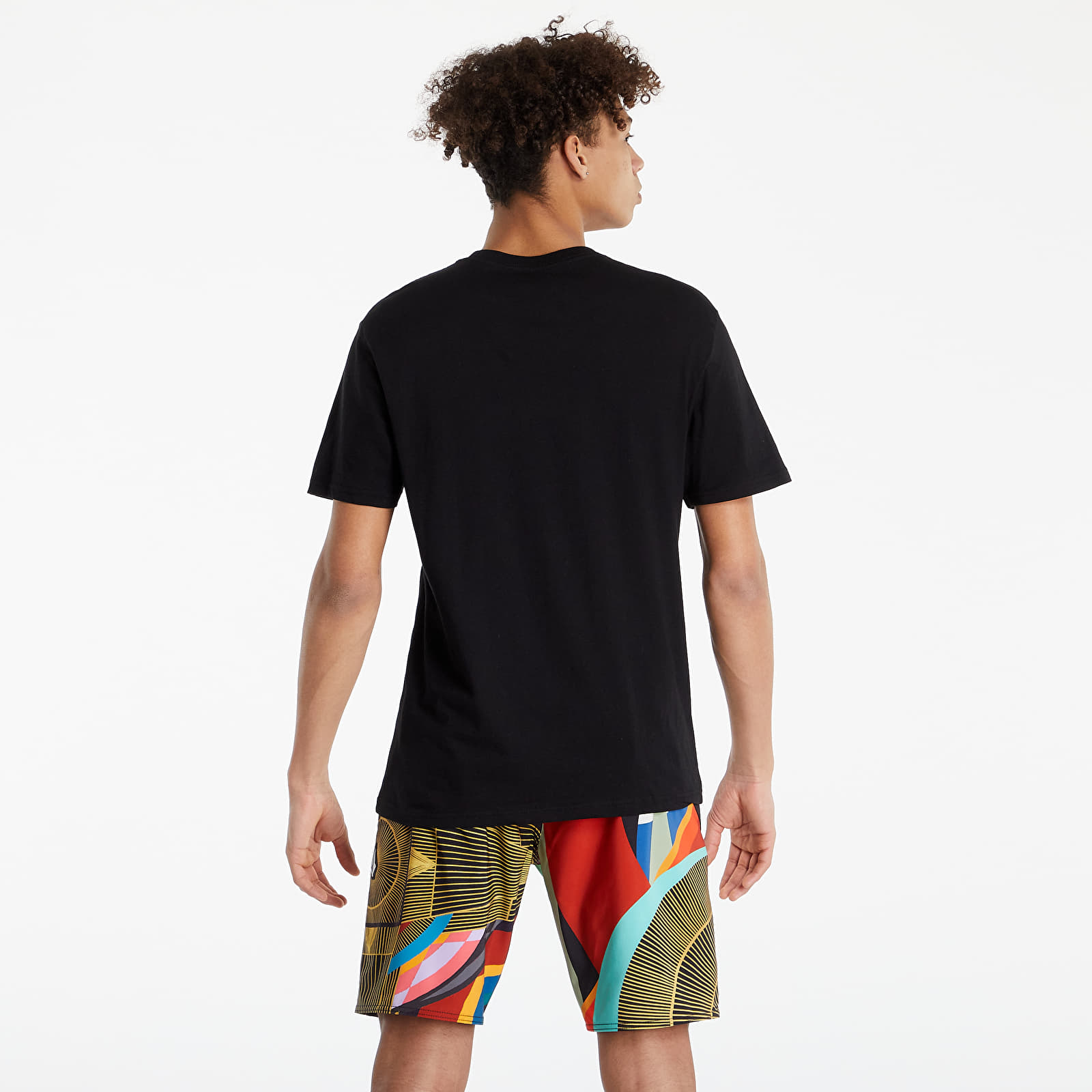 T-shirts Volcom Crisp Stone Basic Screenprint Shortsleeve Tee Black