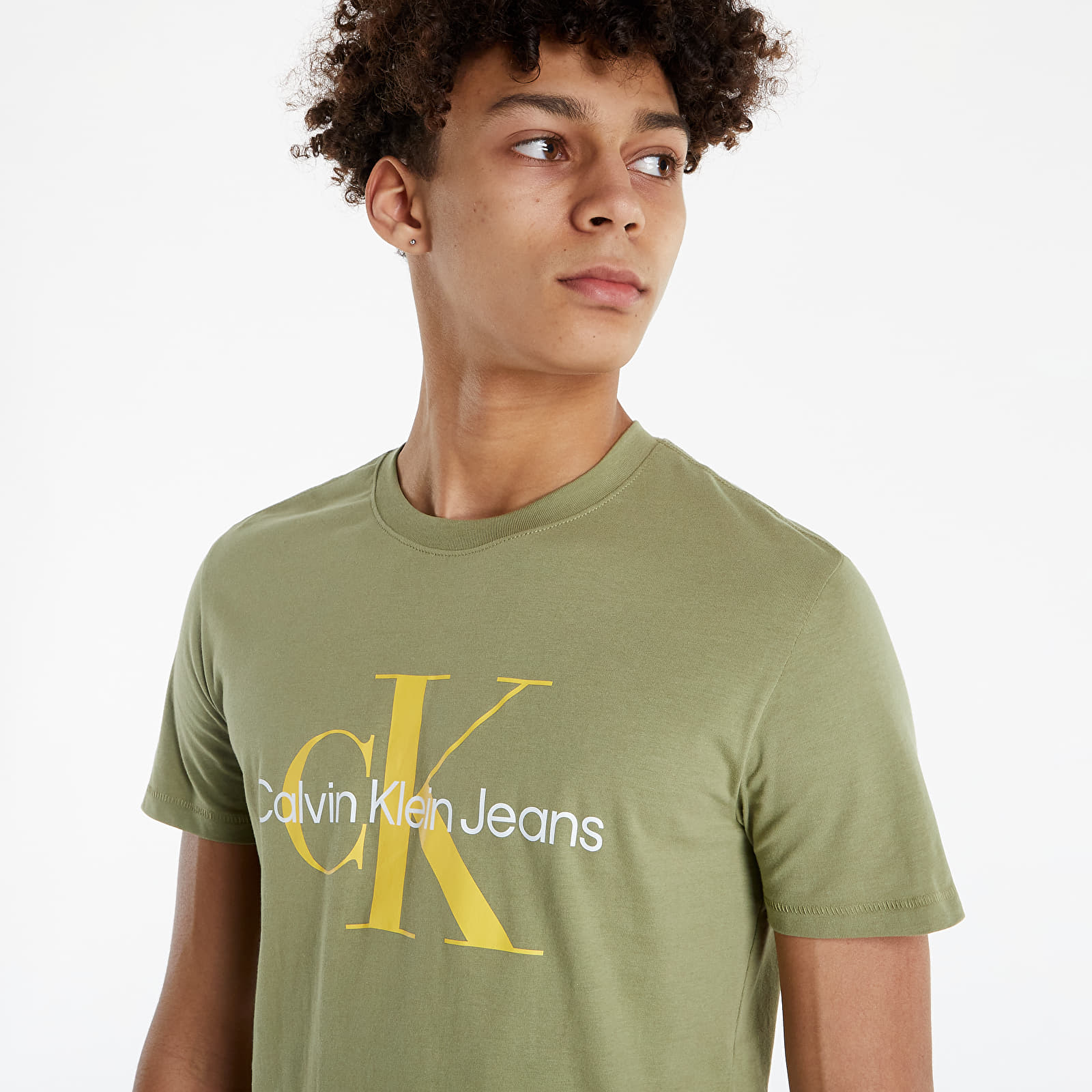 CALVIN KLEIN JEANS MEN'S T-SHIRT SEASONAL MONOGRAM TEE - J30J320806 