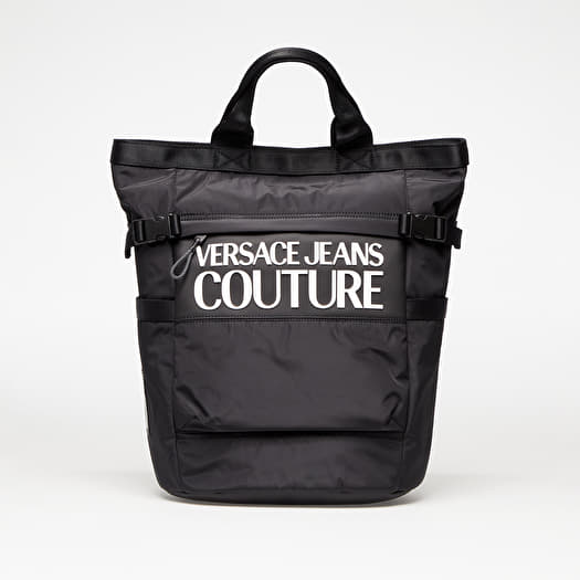 Versace Jeans Couture Range Logo Backpack Black