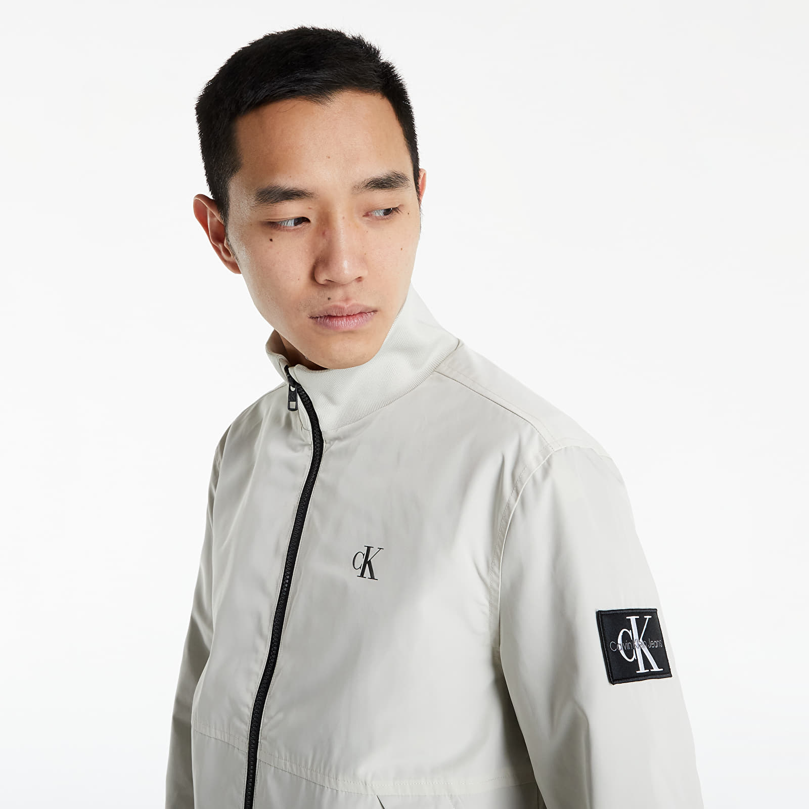 Geci Calvin Klein Jeans Unpadded Harrington Eggshell