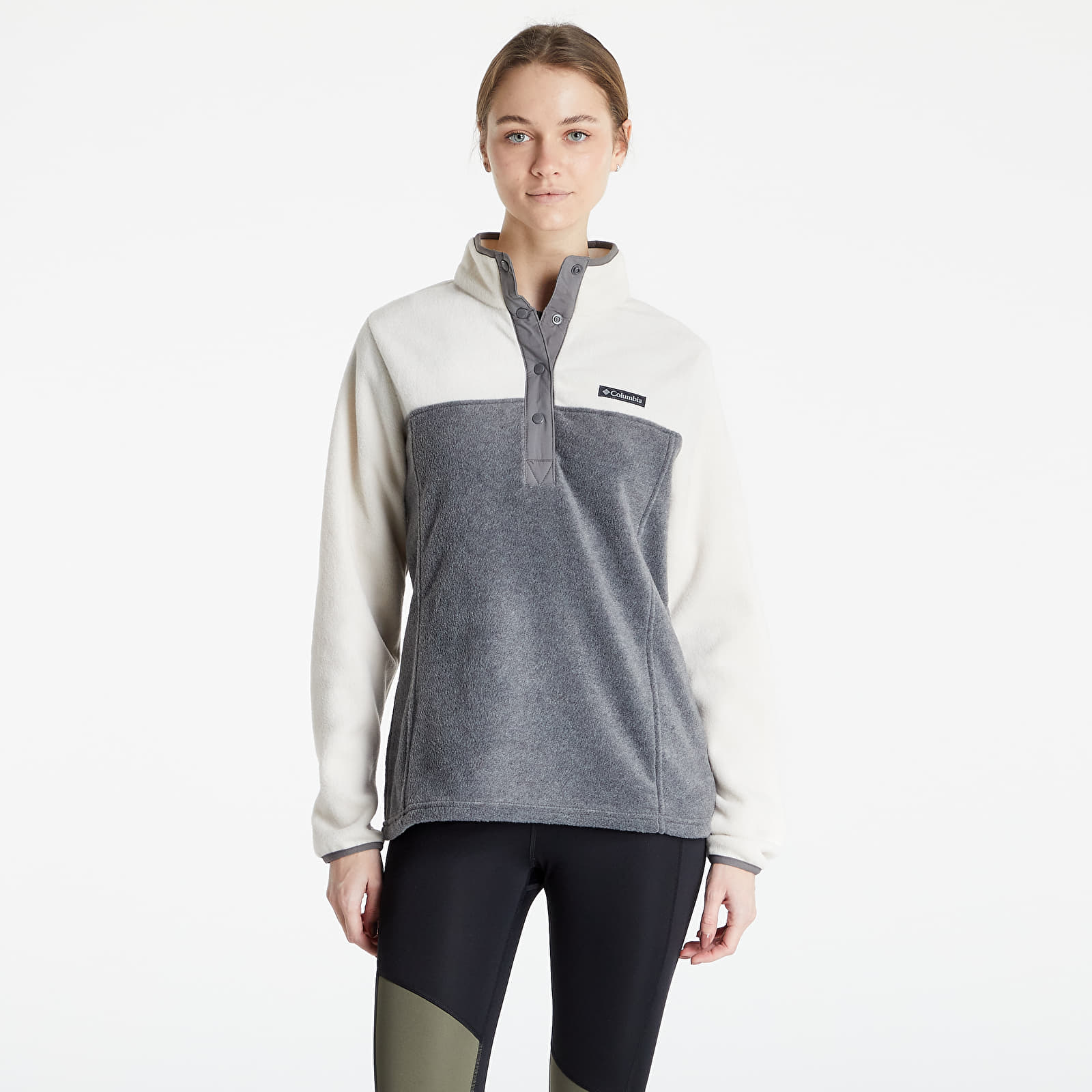 Φούτερ Columbia Benton Springs™ 1/2 Snap Pullover City Grey Heath