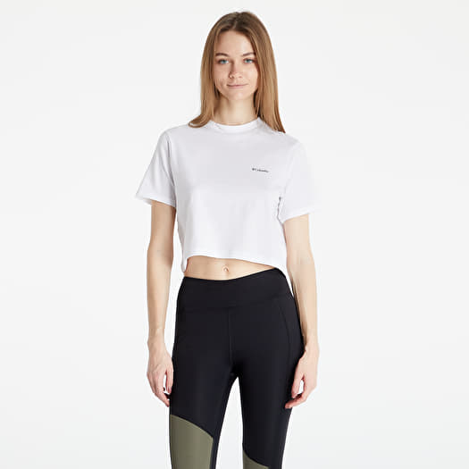 Columbia North Cascades™ Cropped Tee White/ Wild Fuc | Footshop