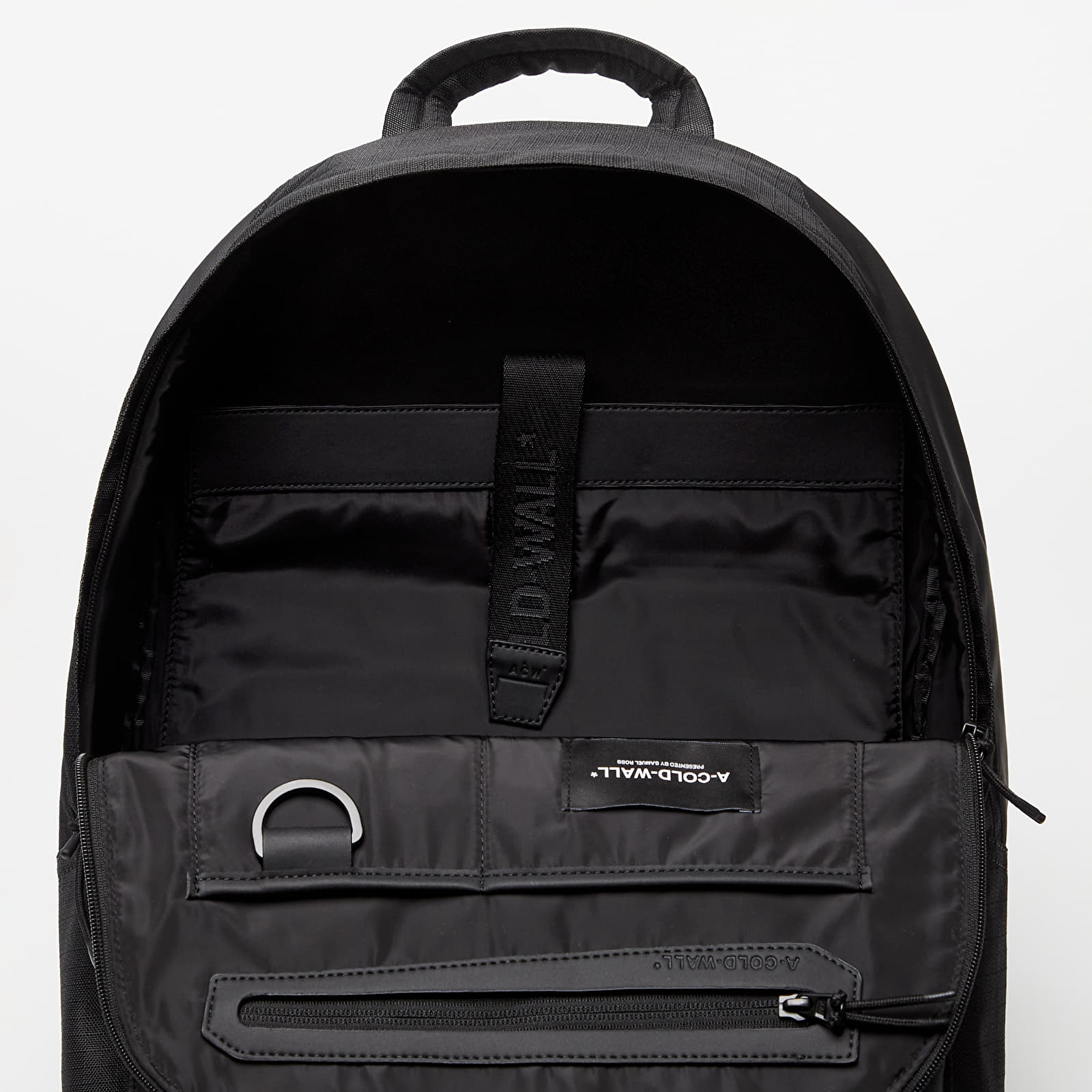 Backpacks A COLD WALL Typographic Ripstop Rucksack Black Footshop