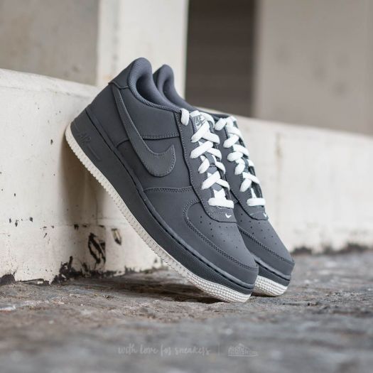 Women s shoes Nike Air Force 1 GS Dark Grey Dark Grey Sail Footshop