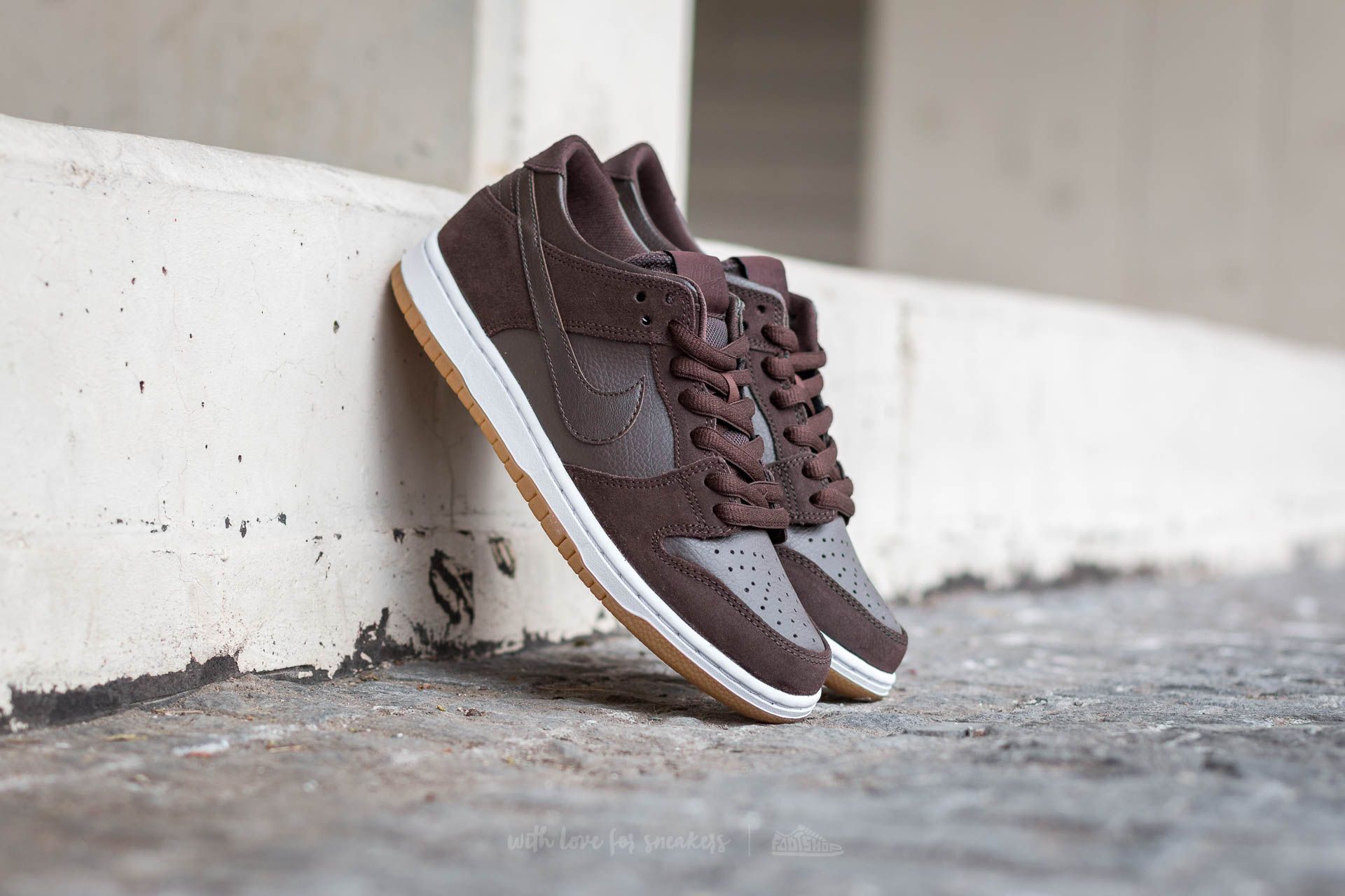 Pánske tenisky a topánky Nike Dunk Low Pro Ishod Wair Baroque Brown/ Baroque Brown-White