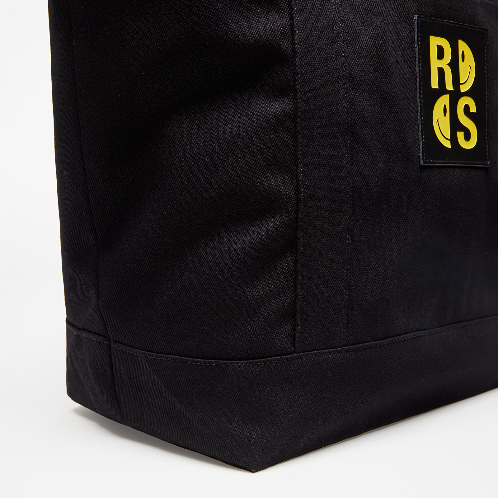 Tašky cez rameno RAF SIMONS RSmiley Denim Tote Bag Black