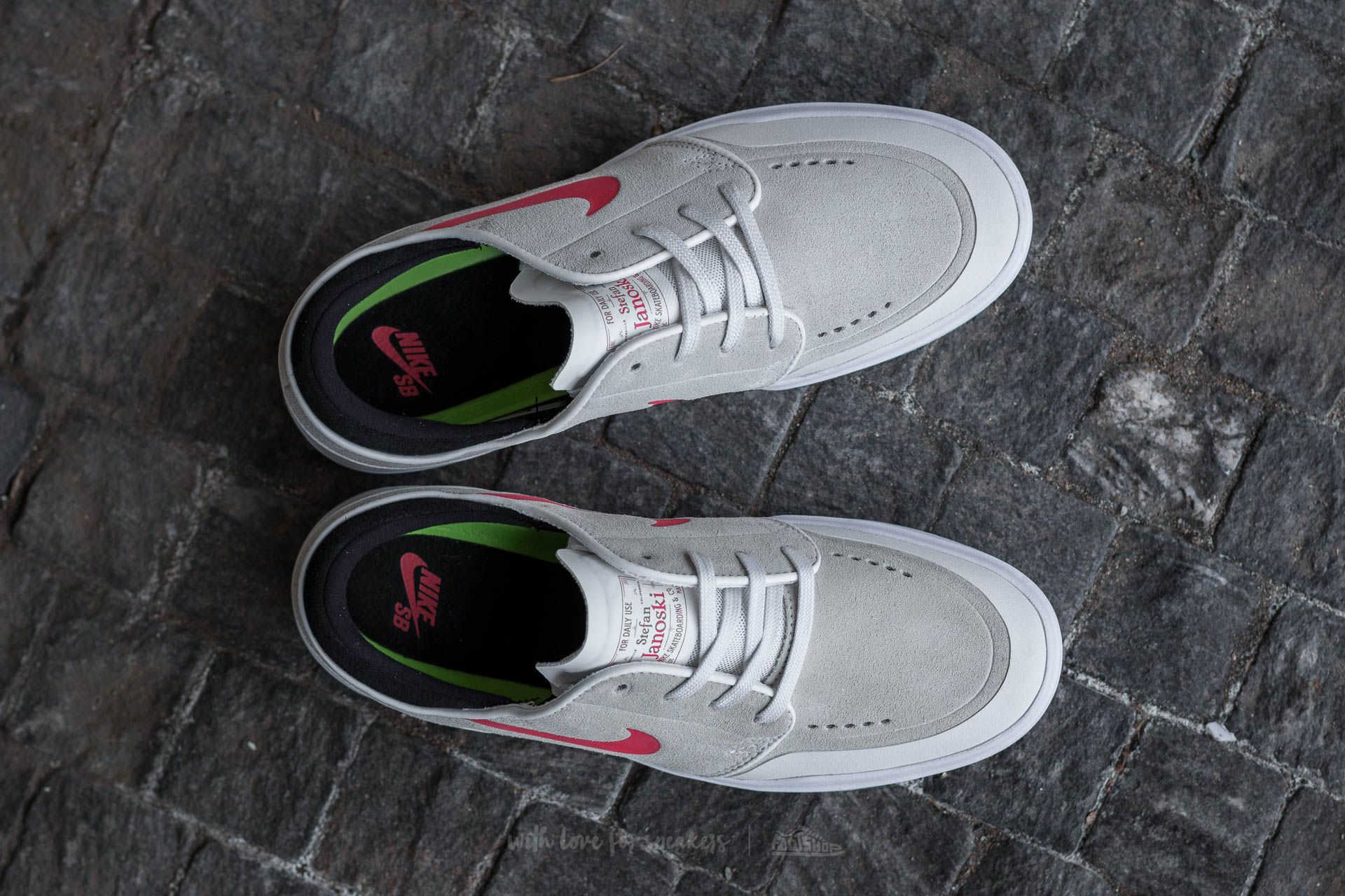 Încălțăminte și sneakerși pentru bărbați Nike Stefan Janoski Hyperfeel XT Summit White/ Ember Glow-Black