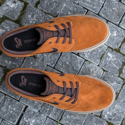 Men s shoes Nike Zoom Stefan Janoski Hazelnut Black Baroque Brown Gum Light Brown Footshop