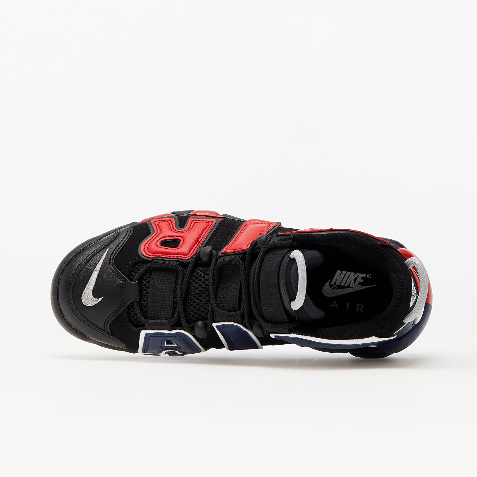 Férfi cipők Nike Air More Uptempo '96 Black/ University Red-Midnight Navy-White