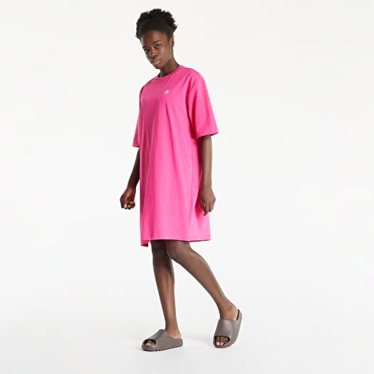 Adidas tee dress pink store