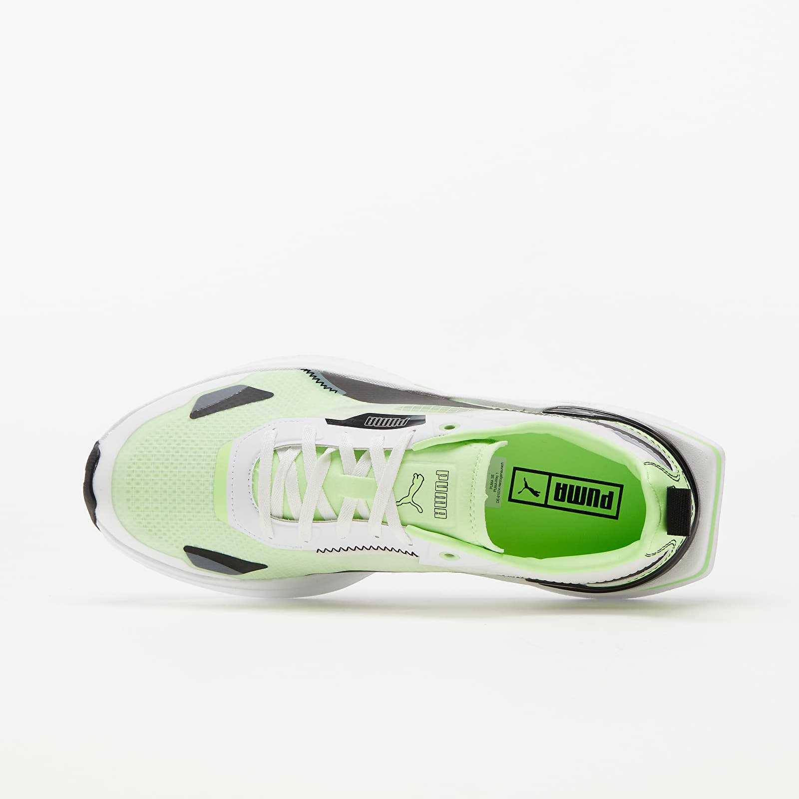 Skor för kvinnor Puma Kosmo Rider Wns Puma White-Fizzy Lime