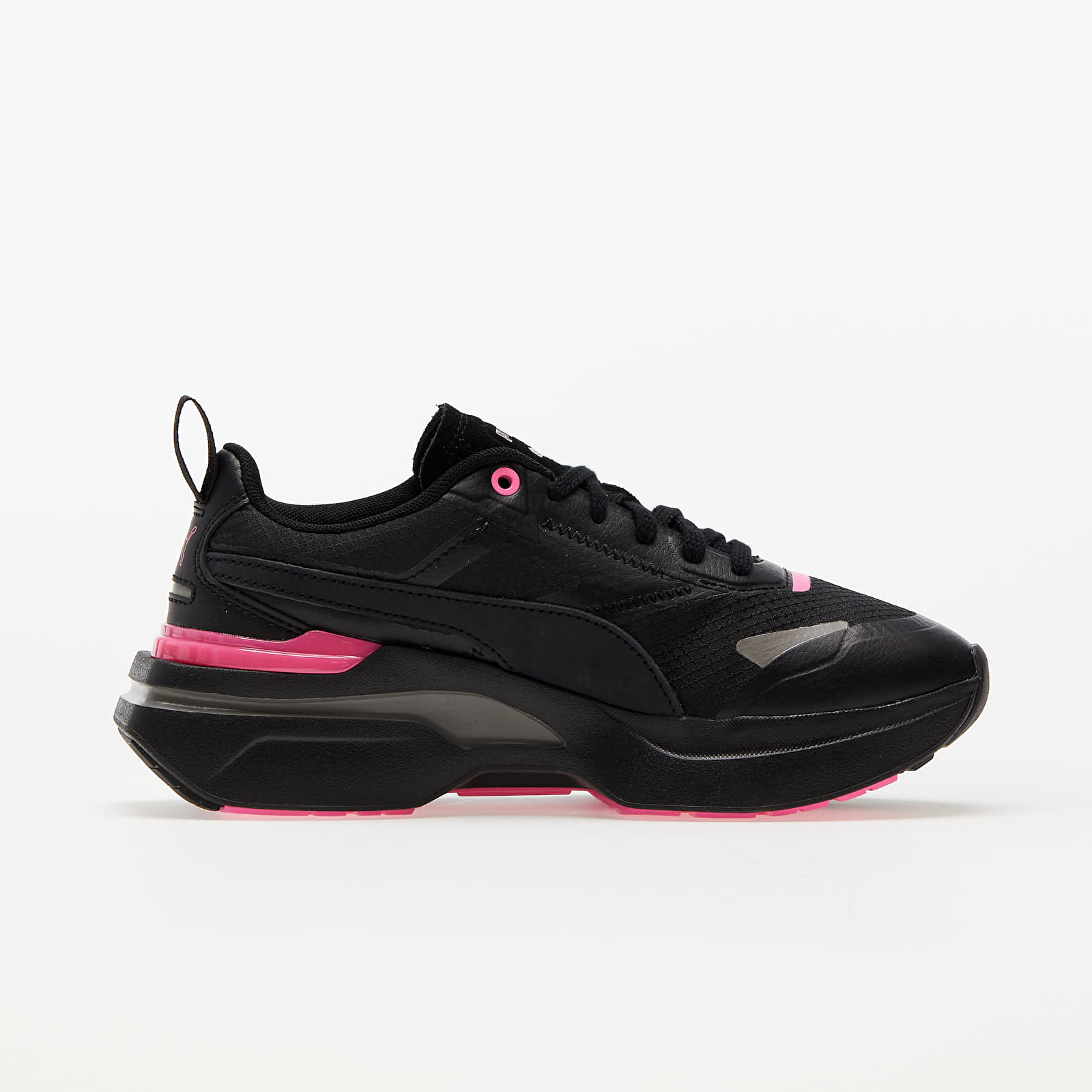 Puma shoes black and pink hot sale
