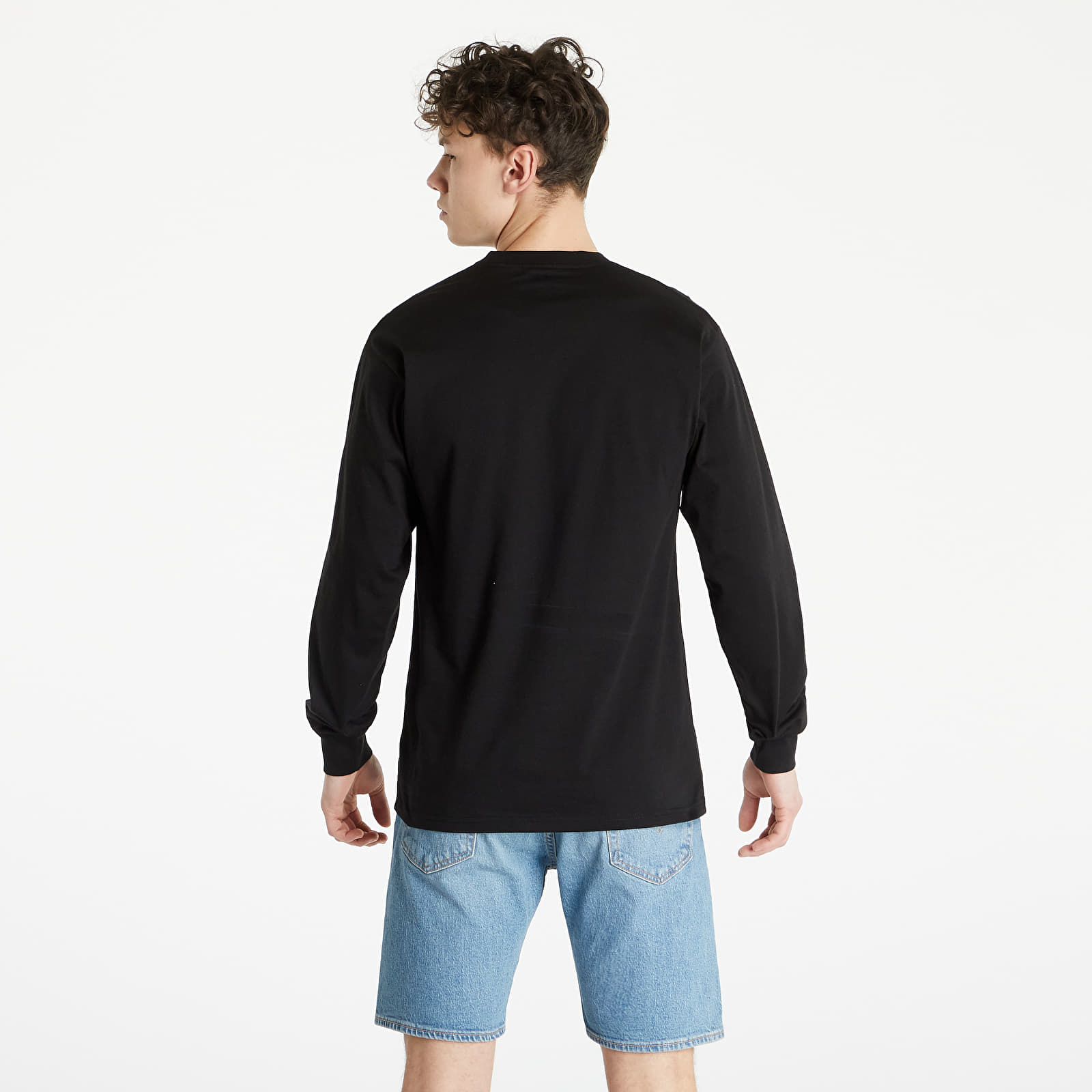 T-shirts Vans Death Blooms Long Sleeve Tee Black