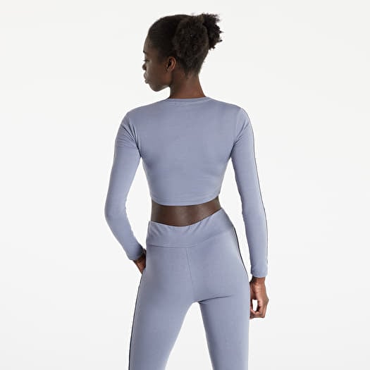 T-shirts Ellesse Tance Ls Crop T-Shirt Grey Footshop