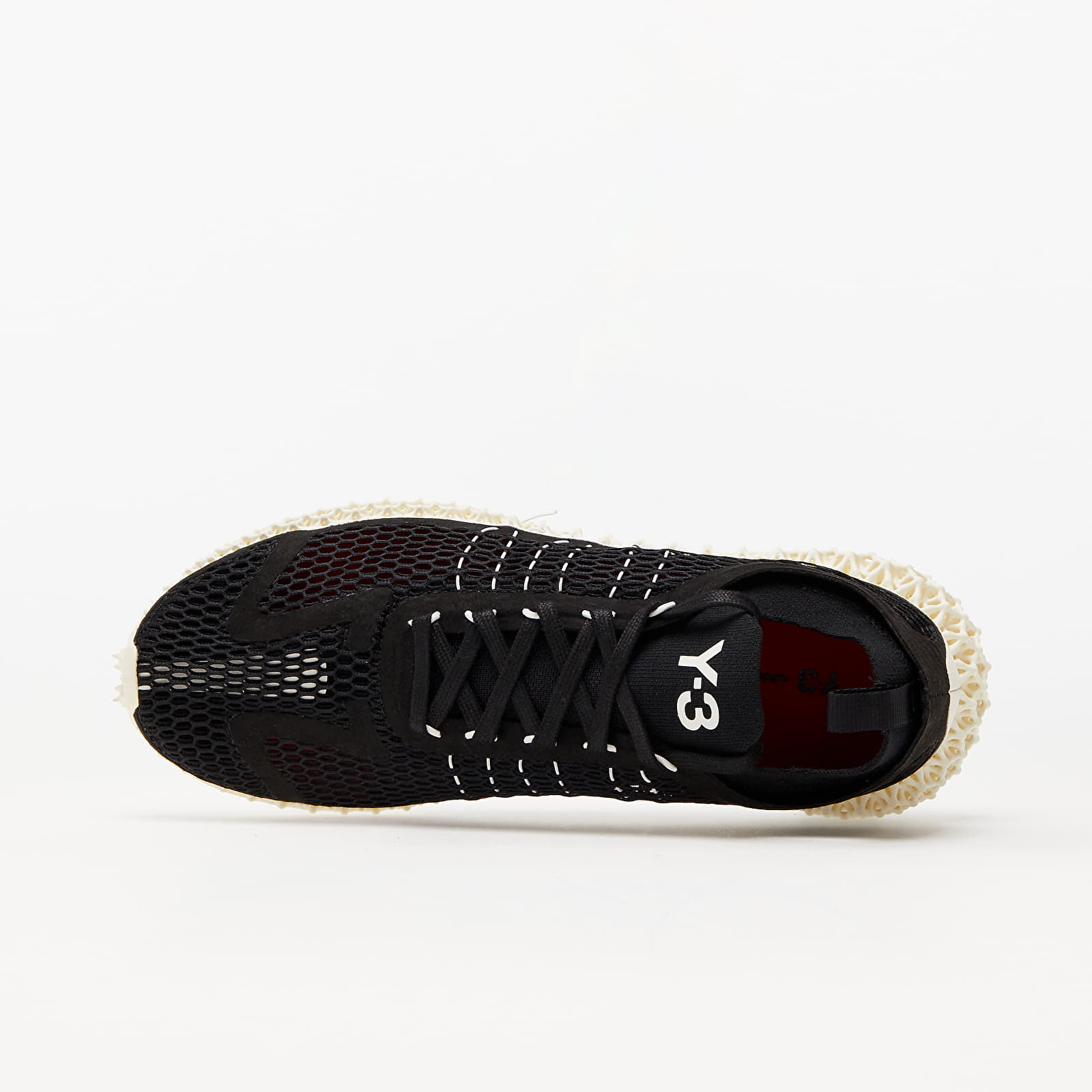 Men's shoes Y-3 Runner 4D Halo Black/ Core White/ Red